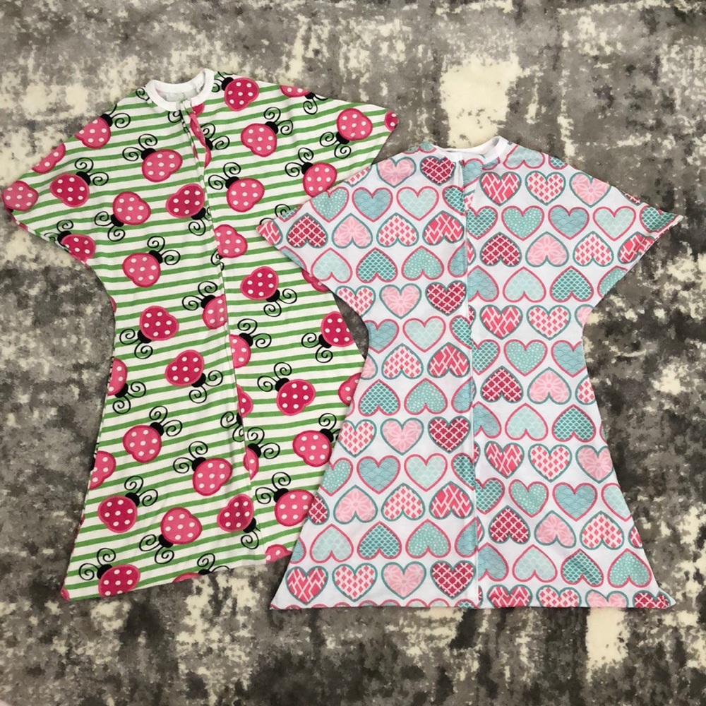 Zipadee-zip swaddle transition sleepers- 2 pack